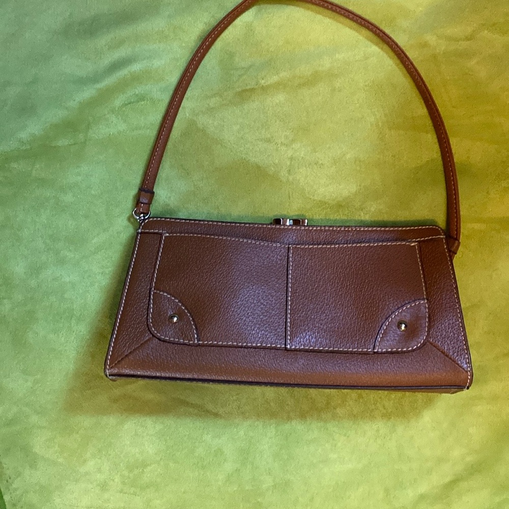 Cute Brown Leather Handbag
